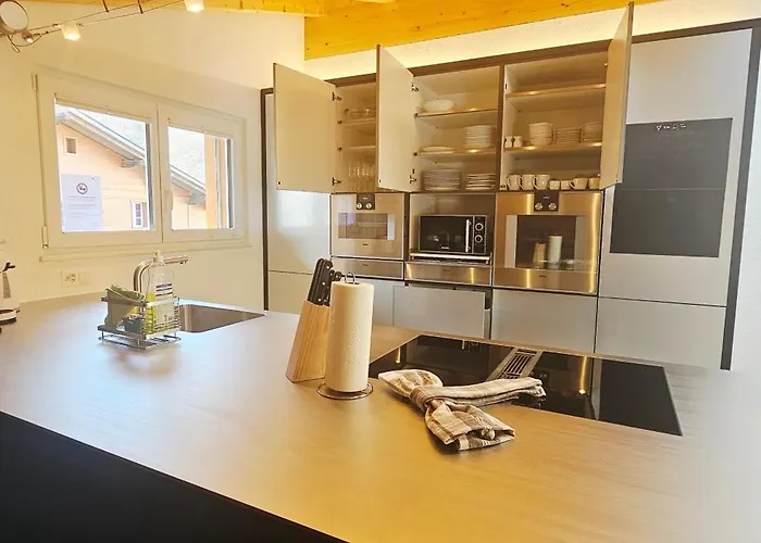 Jungfrau Penthouse - Aare Jungfrau Ag Apartman *